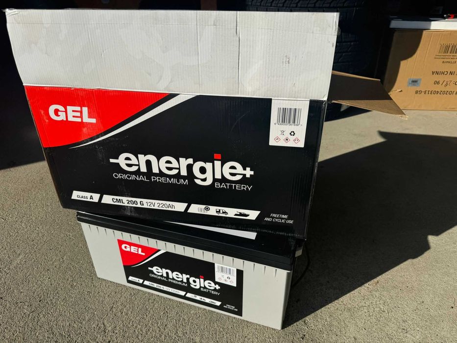 Baterii cu gel pentru panouri fotovoltaice 220ah