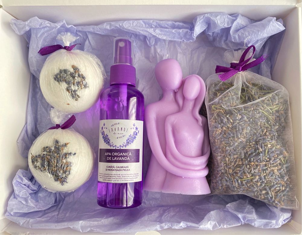 Set cadou-produse lavanda