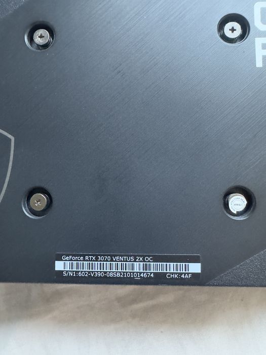 MSI RTX Ventus 3070