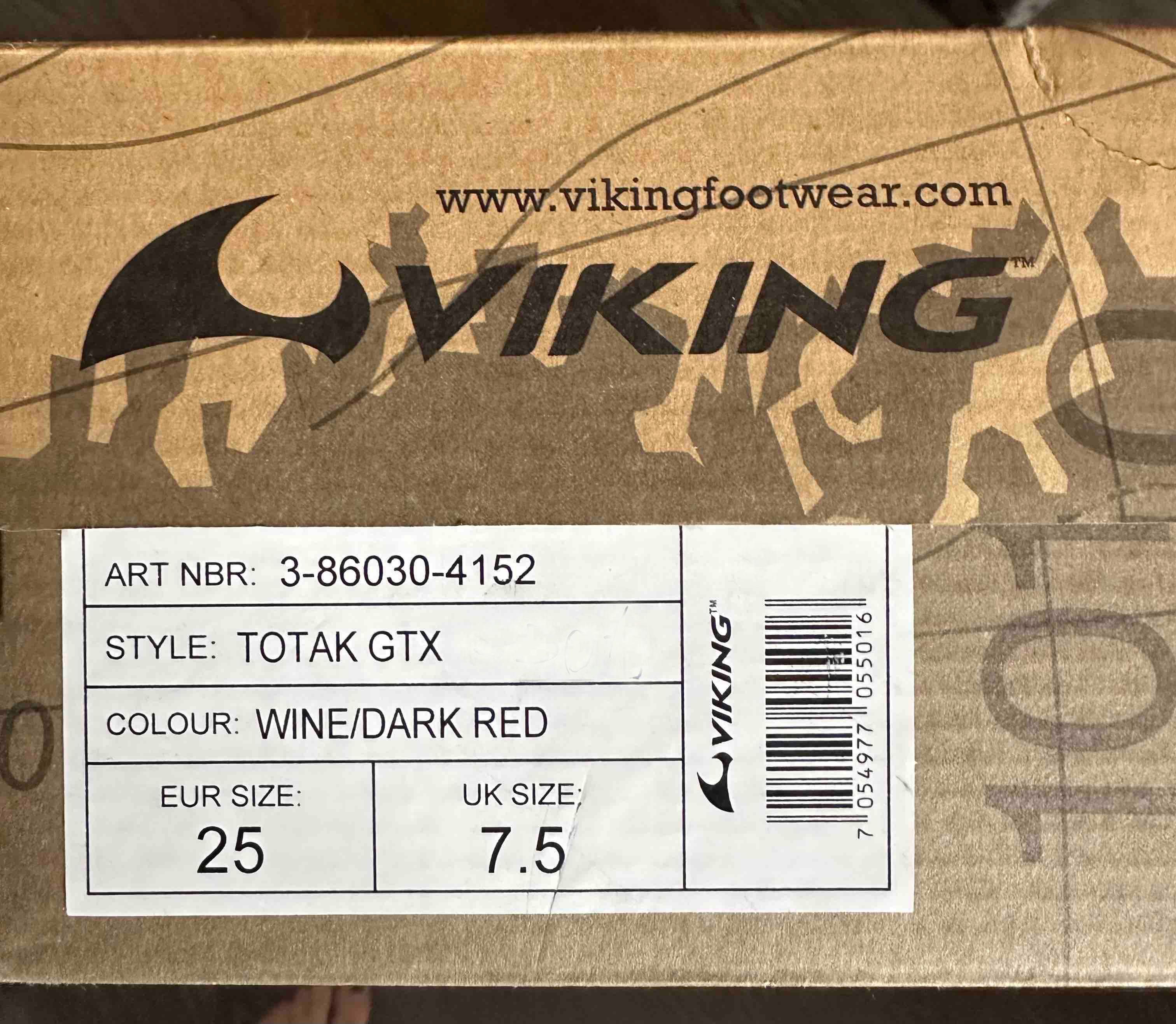 Продава НОВИ Апрески "Viking"  Totak Gtx GORE-TEХ, цвят WINE /RED DARK