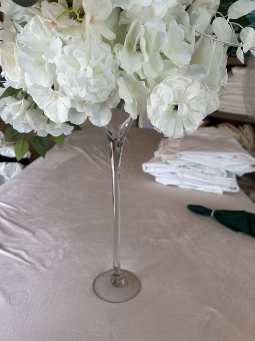 Vaza tip pahar martini H 40 cm