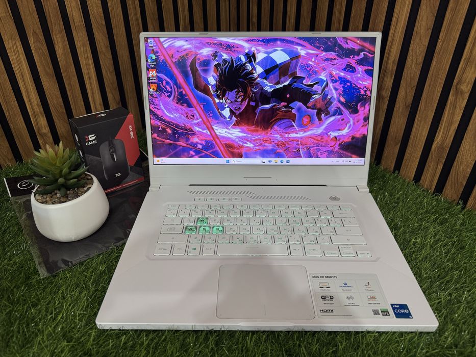Рассрочка!Ноутбук Asus TUF Dash Laptop15 Core i5 RTX3050 SSD512 Ram16