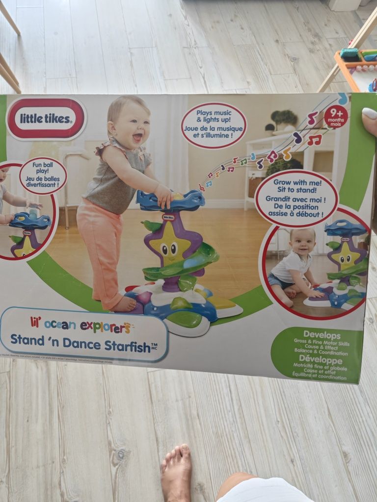 Little Tikes - Детски музикален център с топки Морска звезда