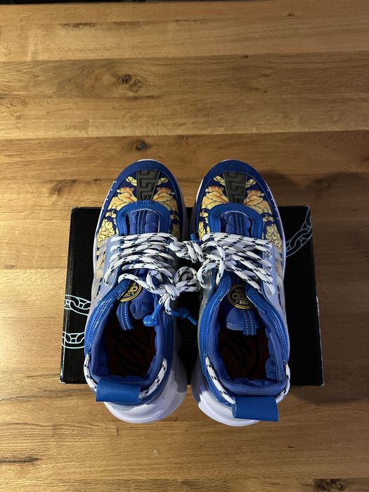 Versace Chain Reaction Bluette Gold