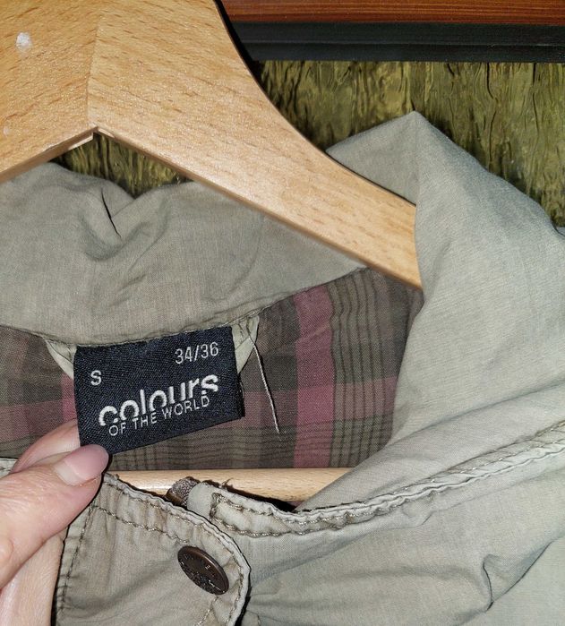 Geacă kaki Colours of the world primăvară-toamnă