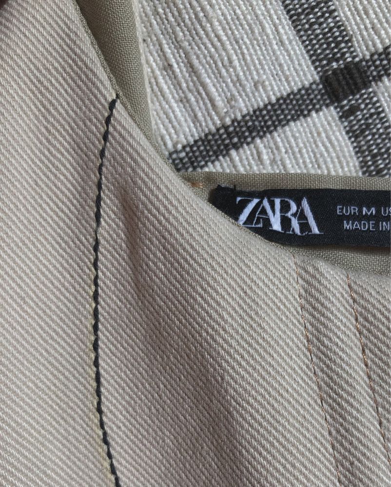 Топ / Корсет ZARA бежов, М-размер