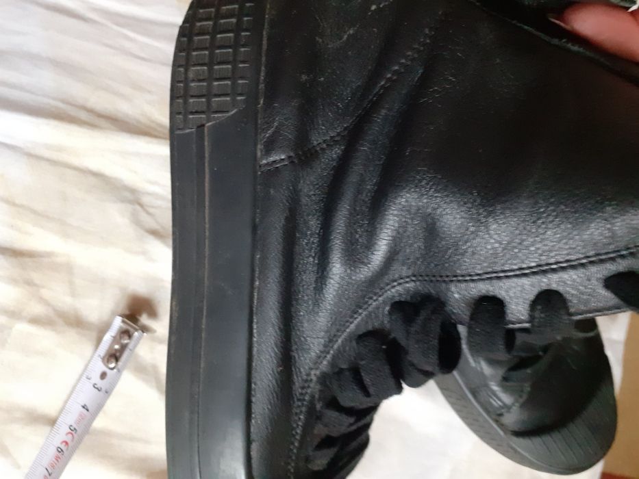 Ghete nr36 piele  negre