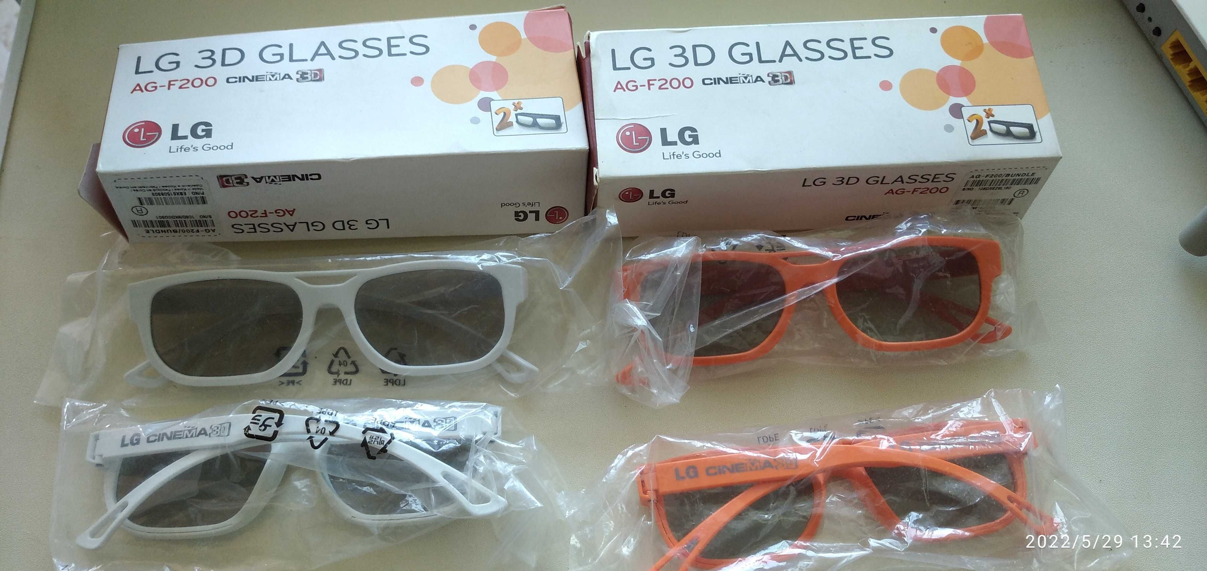 Очки 3D синема LD новые в упаковке 4 шт недорого
