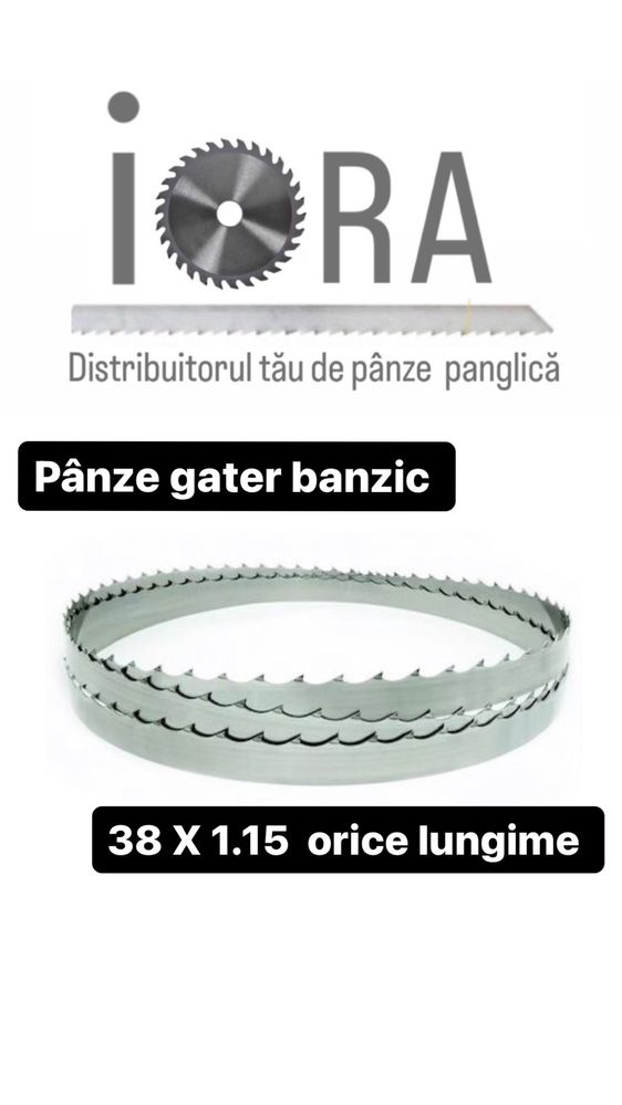 Panze panglica gater banzic pentru lemn înghețat !