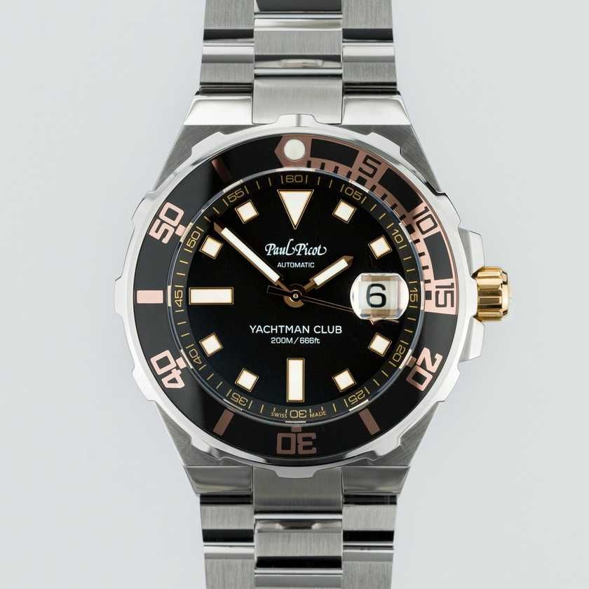 Paul Picot Yachtman Club 43mm P1251NR.SG.4000.3614 - Промоция!