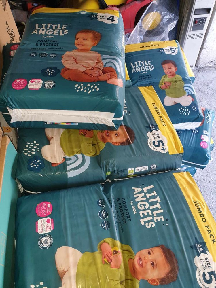 Памперси Pampers на едро и дребно.Всички размери налични