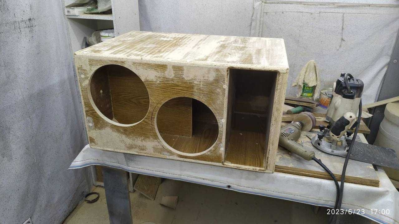 Сабвуфер ЧВР 2хOpus SD-250FA / Kaspi Red