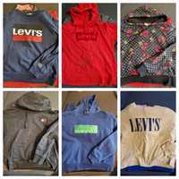 Суичери за момиче 164см. Levi's, Vans, Benetton, Tommy Hilfiger