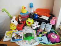 Бебешко шише, съдове, прибори, играчки и принадлежности 25 части