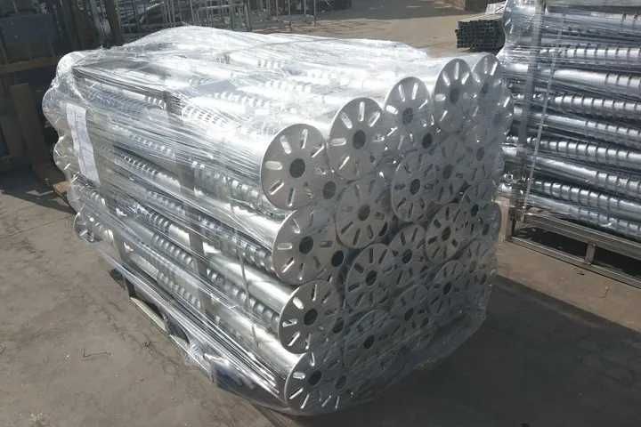 Surub ancorare pamant si suport fundatii cu flansa 76x1600mm x 2buc