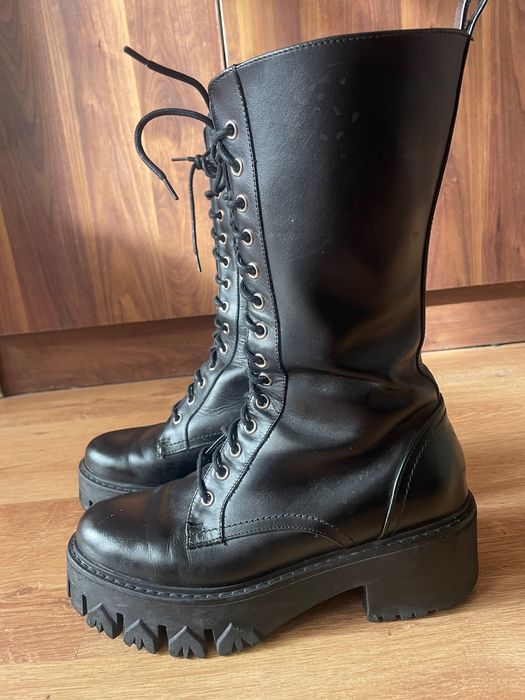 Дамски Боти Ботуши Patrizia Pepe 39 Естествена Кожа