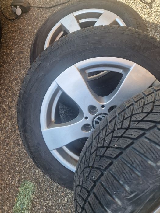 Jante aliaj noi nouțe impecabile pentru vw. Audi.r 16 cu cauciucuri de