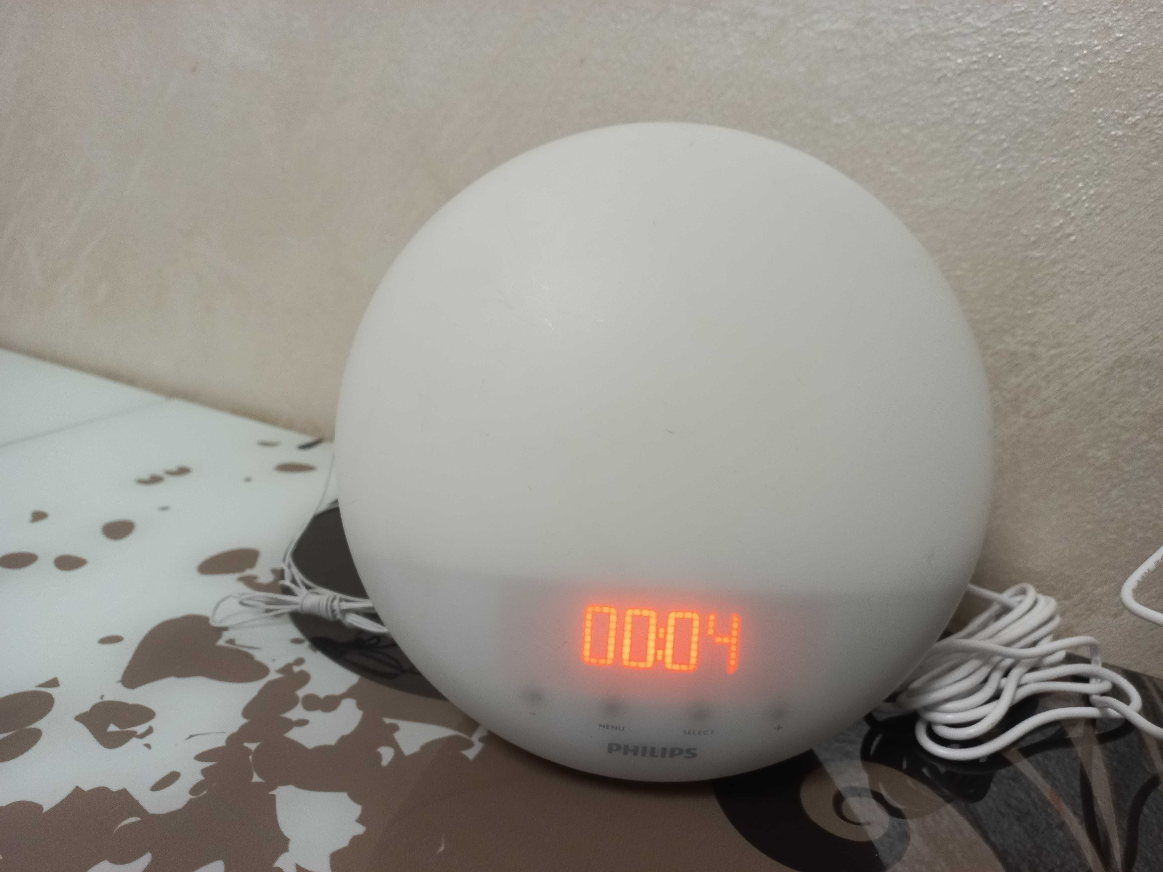 Veioza Radio FM ceas Philips HF3510  Wake-up light Sunrise Simulation