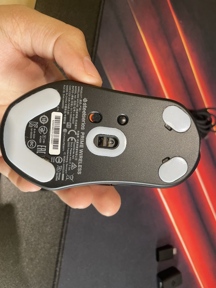 Steelseries prime wireless геймърска мишка