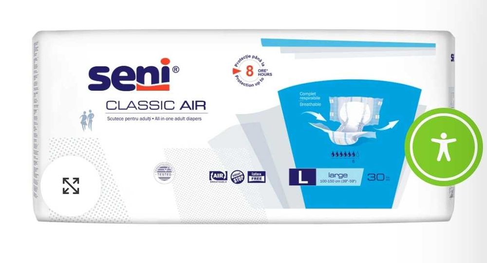 Scutece pentru adulți Seni mas. L