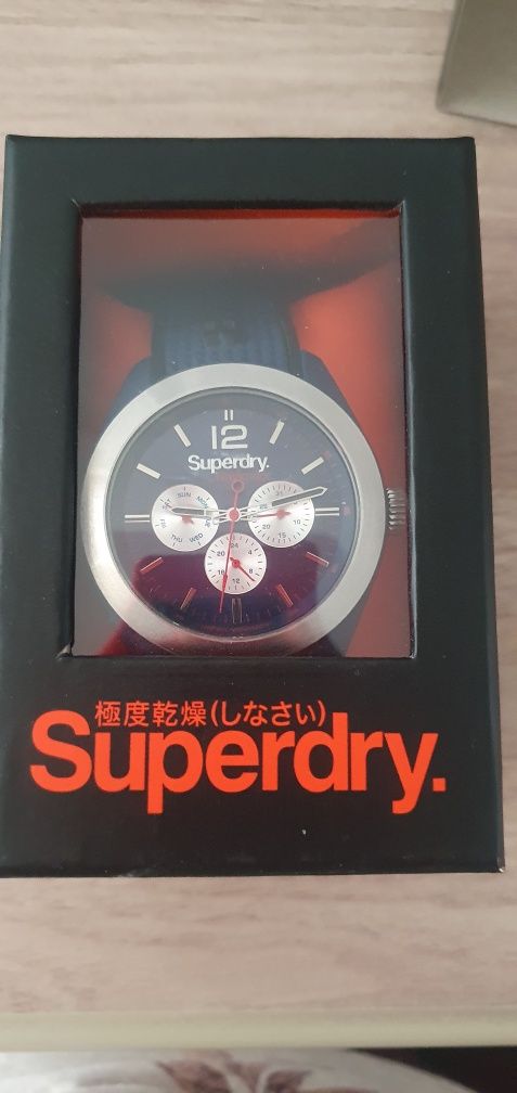 Часы японские новые Superdry Navigator