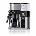 Кофеварка Braun MultiServe KF9050BK (Цвет: Серебристый