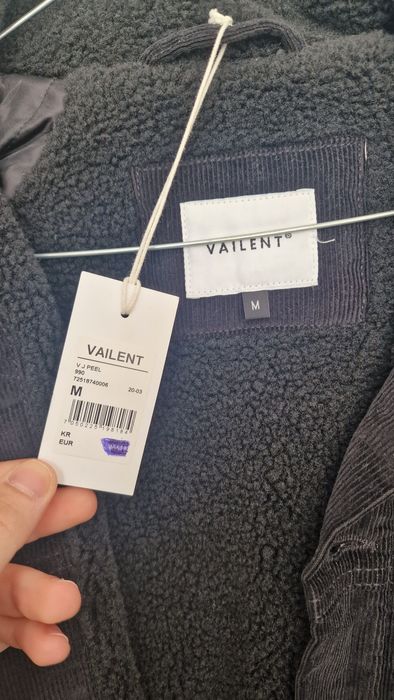 Geaca catifea cu blana interioara Vailent