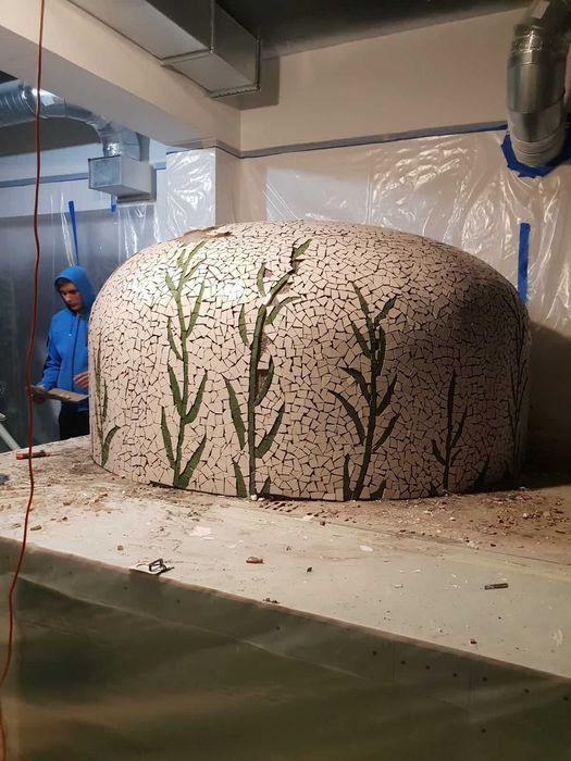 Reclama Mozaic Ceramica Handmade Trenkart