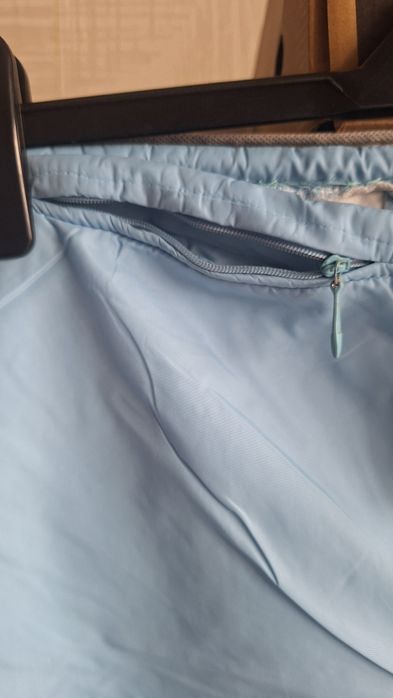 Pantaloni ski culoare baby blue