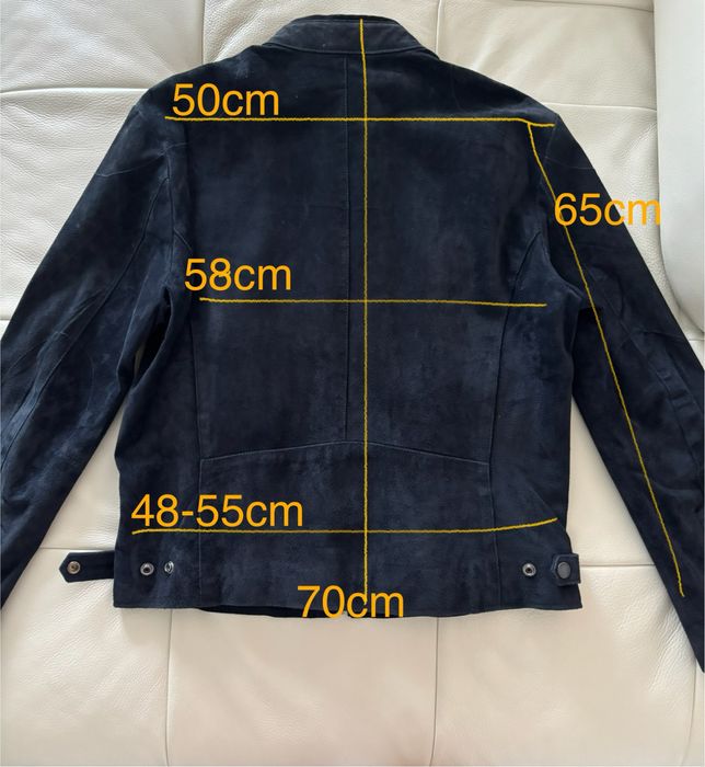 Geaca piele barbati Mango