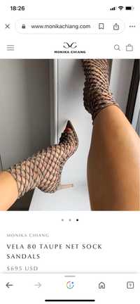 Monika Chiang маркови сандали с висок ток