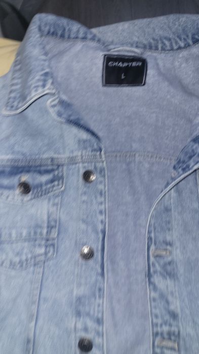Geaca denim barbati,  marime L ,marca sinsay,  2 purtari