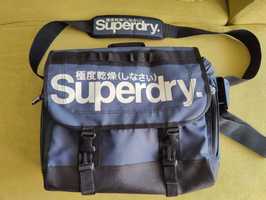 Чанта за лаптоп Superdry, чантичка за рамо Newfeel,,