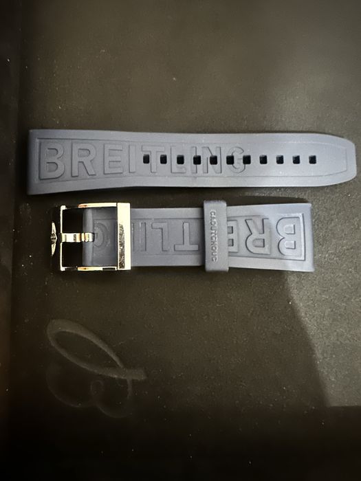 Curea cauciu Breitling originala 24-20
