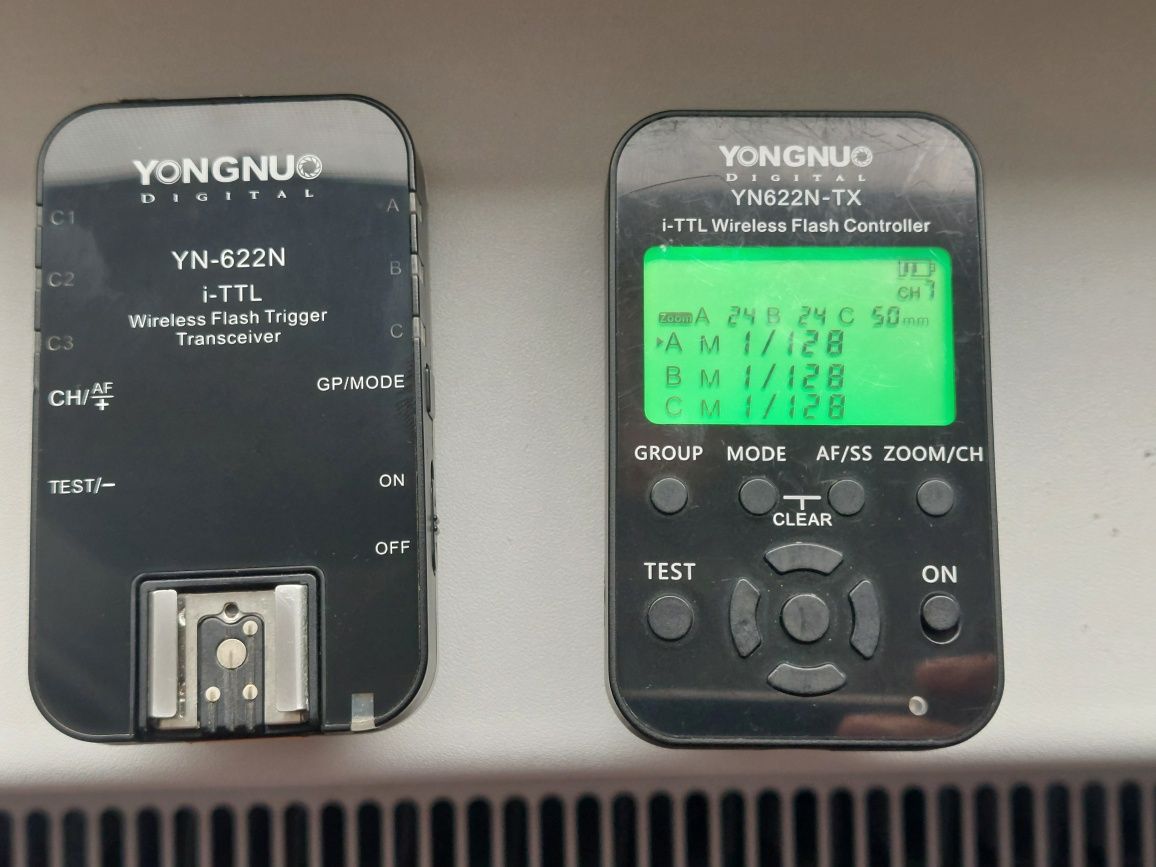 Kit declansare wireless Yongnuo YN-622N-TX + YN-622N II iTTL -Nikon