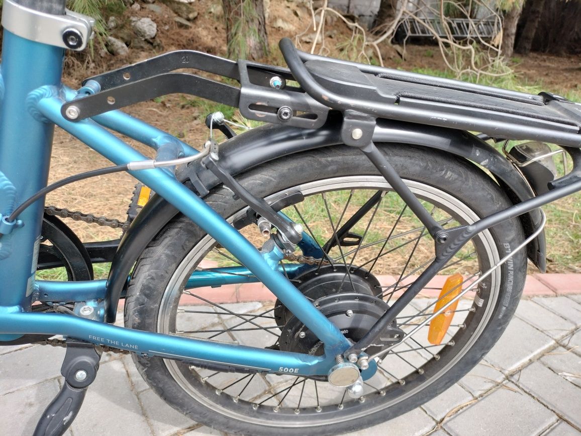 Bicicleta electrica pliabila Bitwin tilt 500e  impecabila