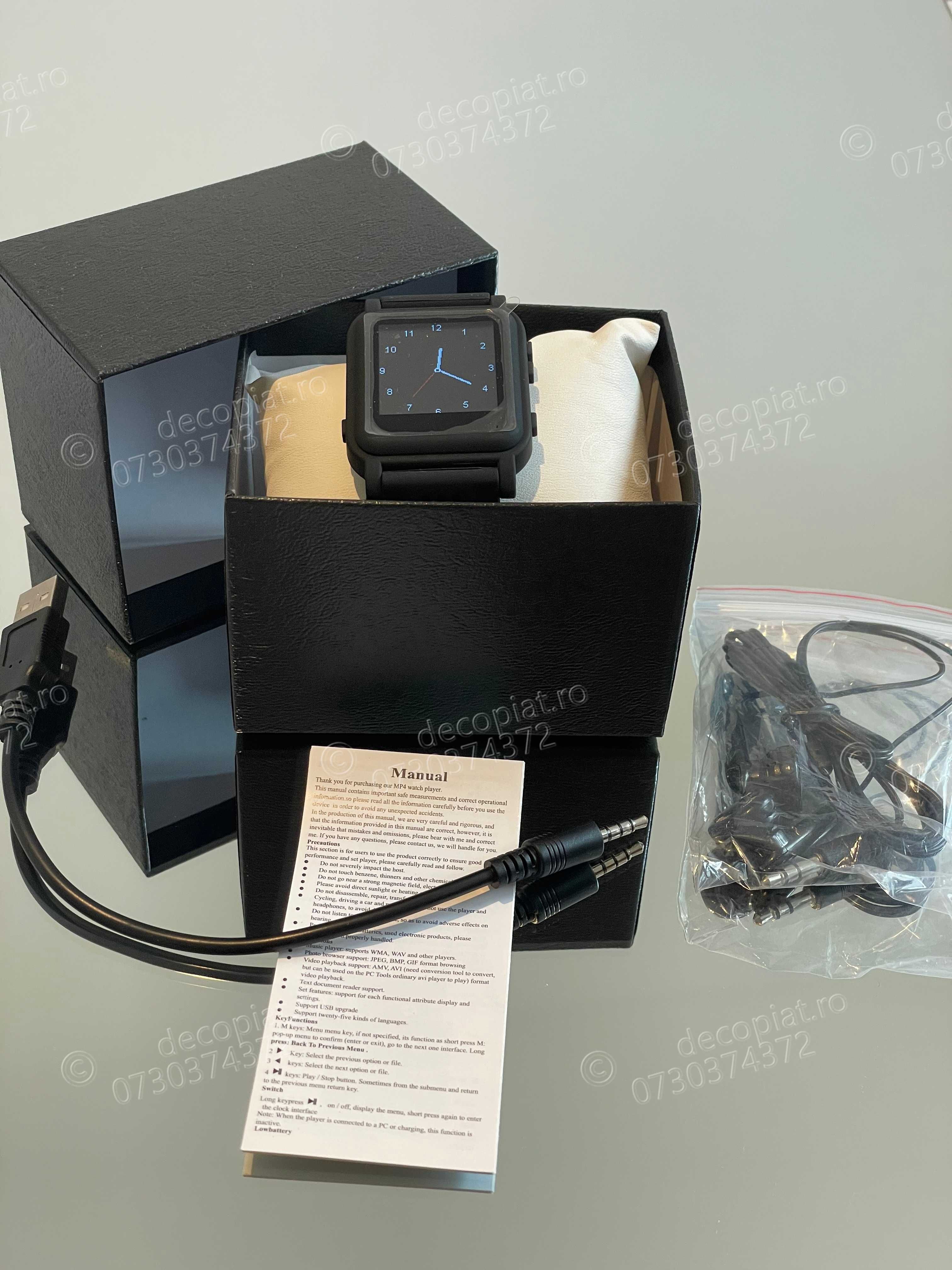 Ceas MP4 – Multifunctional, Modern si Elegant noul sistem 2025
