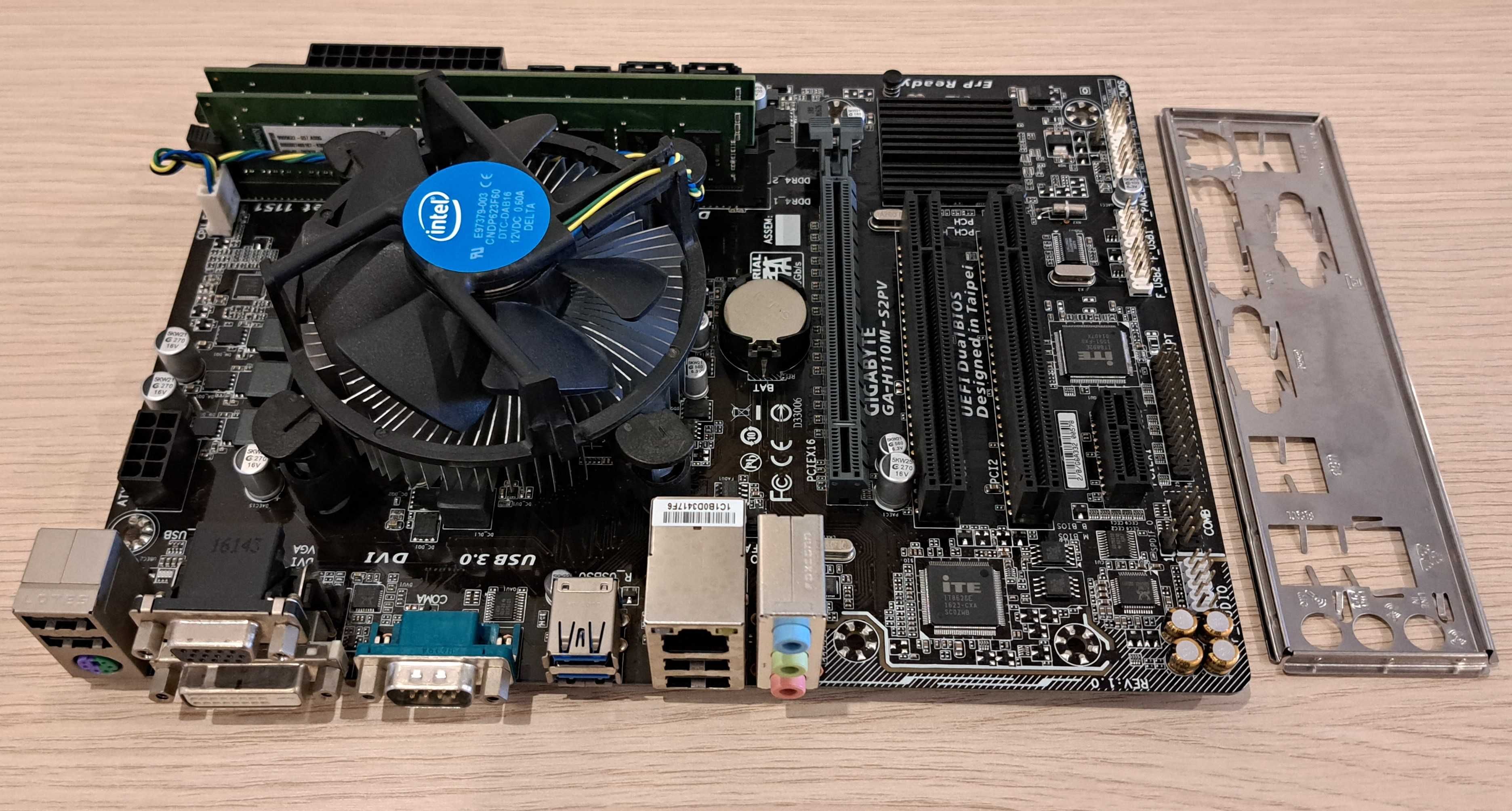 kit placa de baza core i5 6400 8gb ram ddr4 gaming
