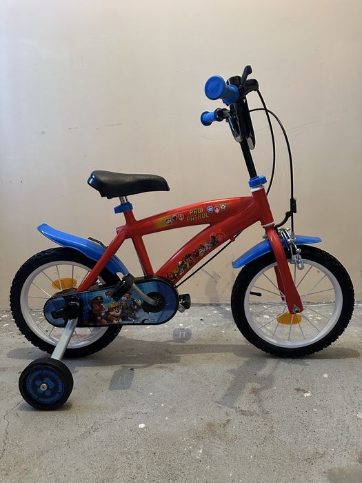 Toimsa, Детски велосипед Paw Patrol, с помощни колела, 16 инча