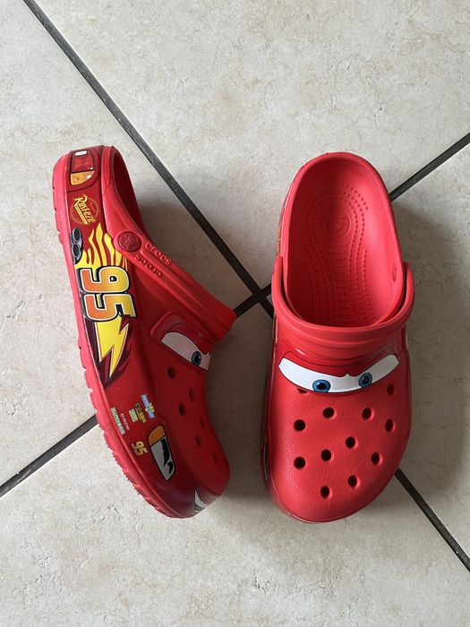 Slapi crocs  Lightning McQueen marimea 43
