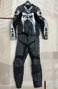 Costum moto FLM - Combinezon piele in stare excelenta