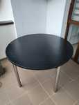 Masă rotundă extensibilă, diametru 110 cm, înălțime 75 cm