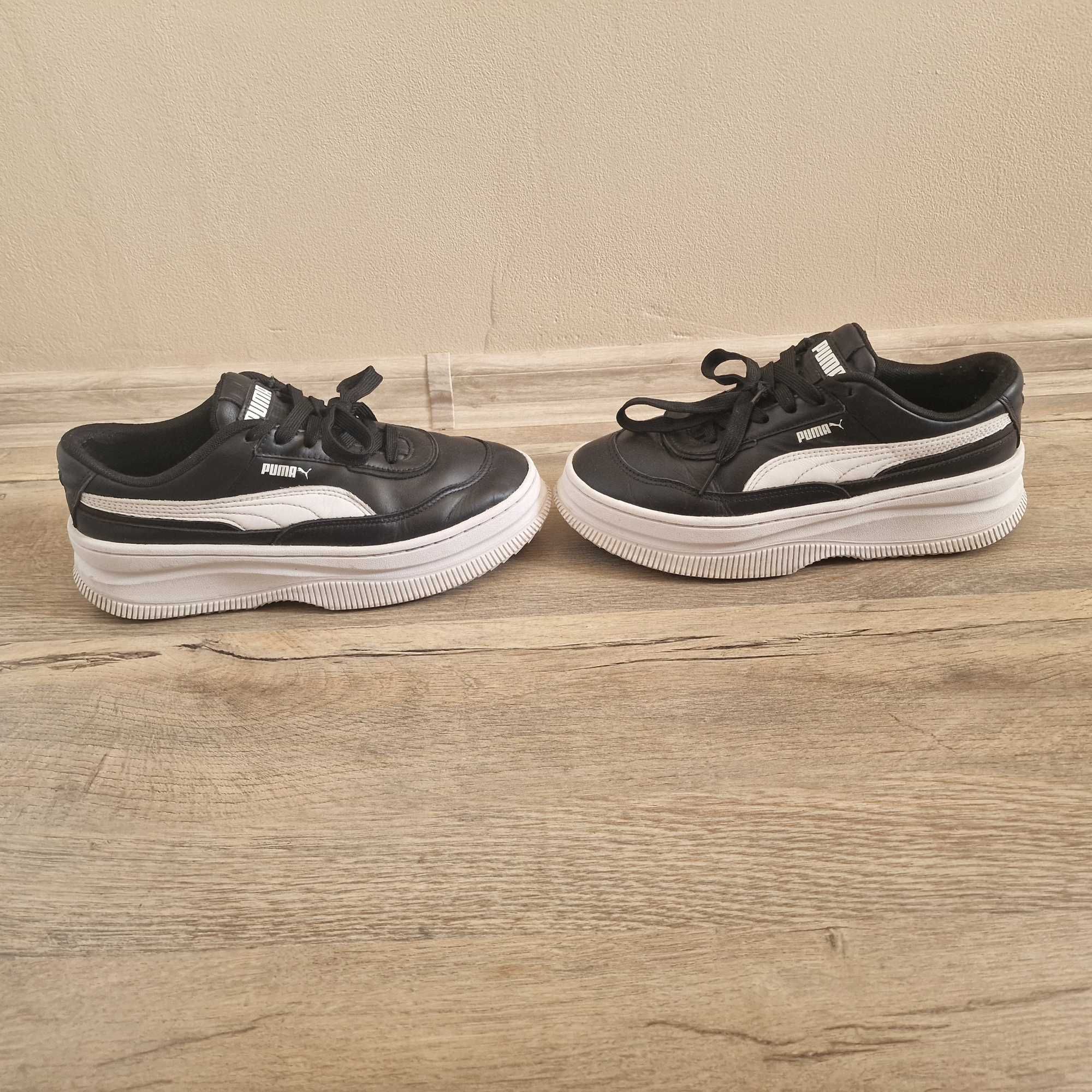 PUMA 38.5 номер Естественна кожа дамска кецове/маратонки