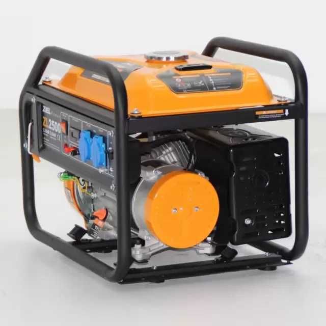 Генератор за ток 2.5kW ZIEL ZL-2500 с ръчно палене ,монофазен