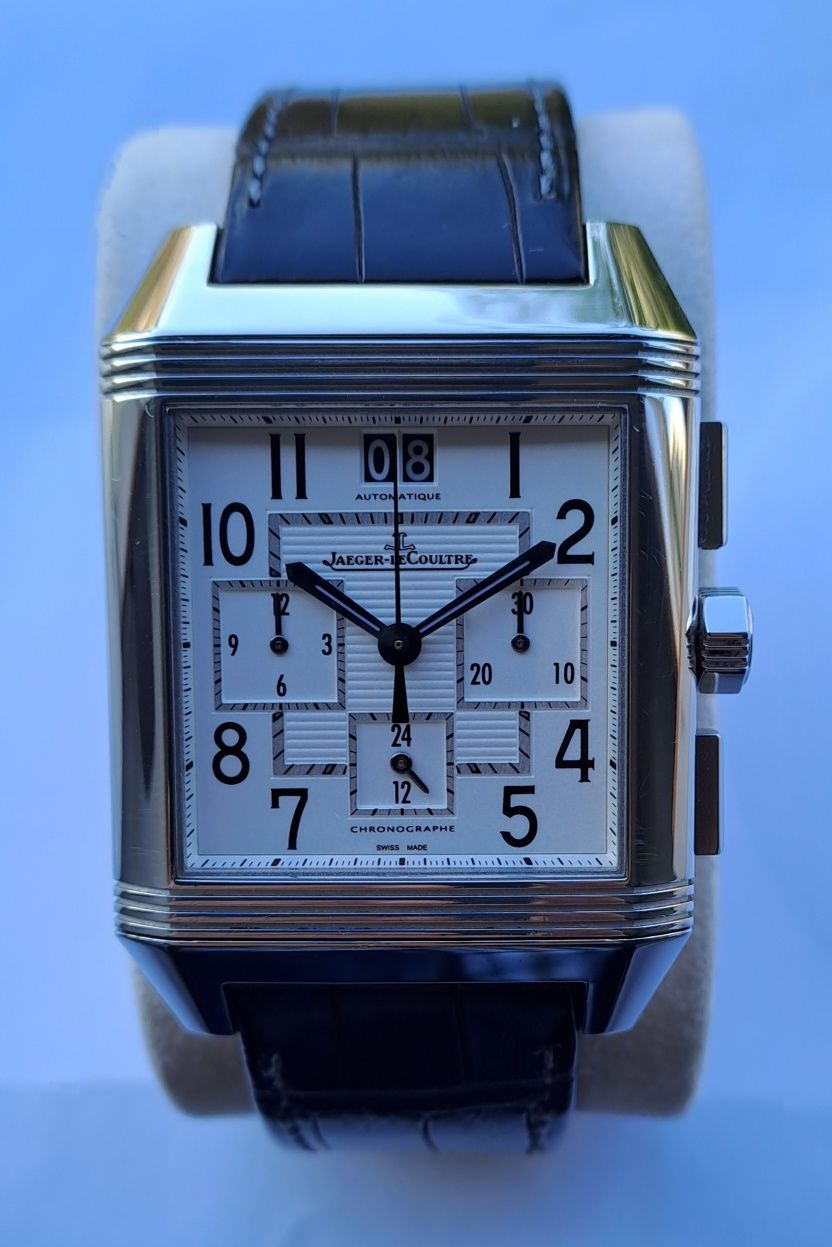 Бартер! Jaeger-LeCoultre Reverso Squadra GMT Chronograph
