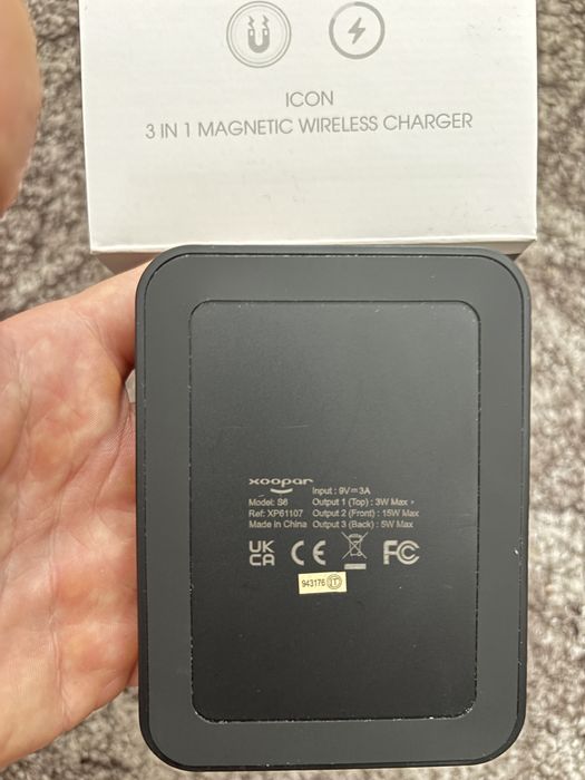 Incarcator wireless 3in1