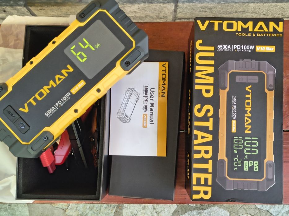 Starter auto VTOMAN V10 Max 5500A