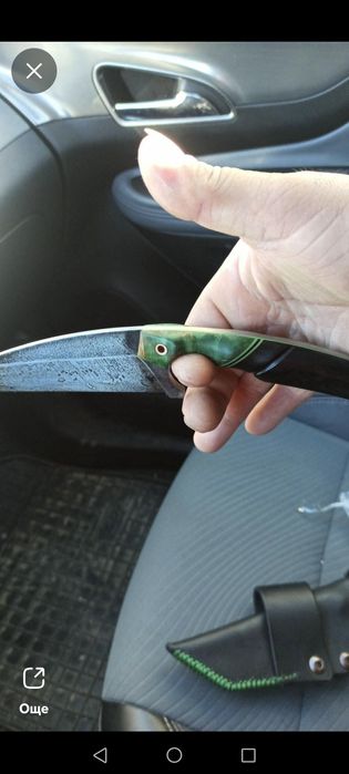 Ръчно кован нож за ценители