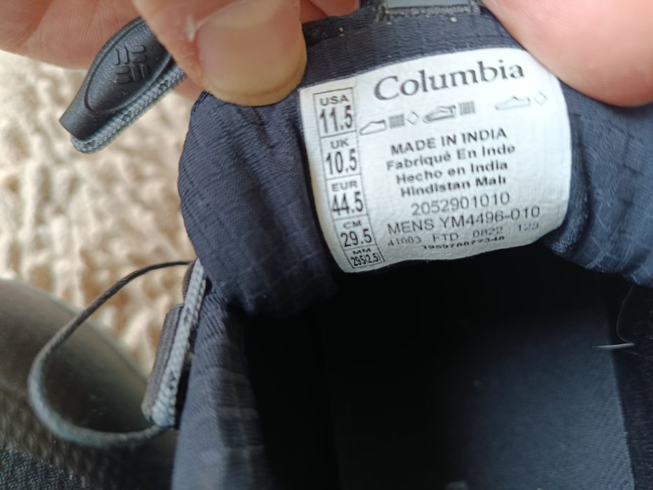 Чисто нови Водоустойчиви обувки Columbia - без кутияfacet 30