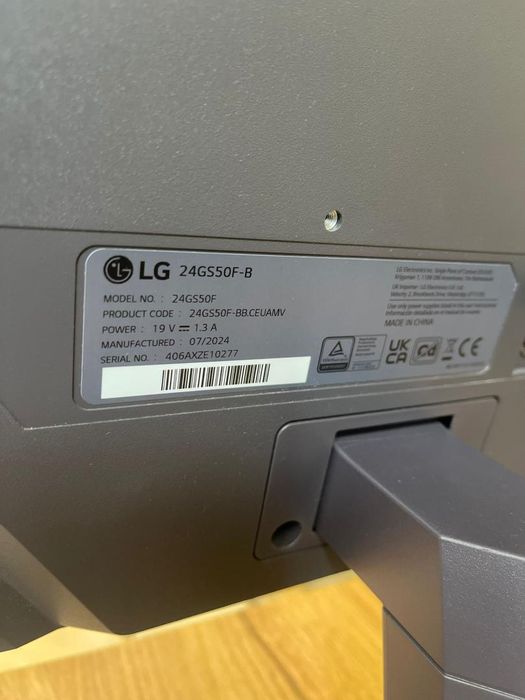 Monitor Gaming LED VA LG UltraGear 24GS50F-B, Full HD, 180Hz -A-